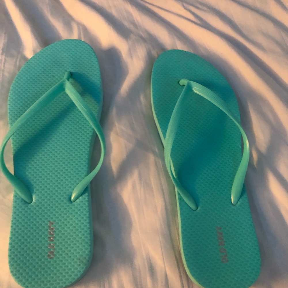Women’s Light Blue Flip Flops